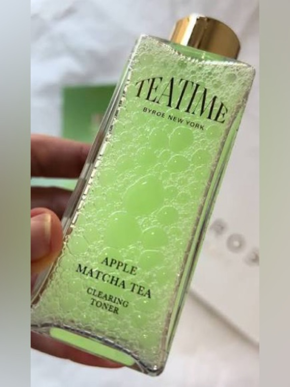 BYROE APPLE MATCHA TEA CLEARING TONER